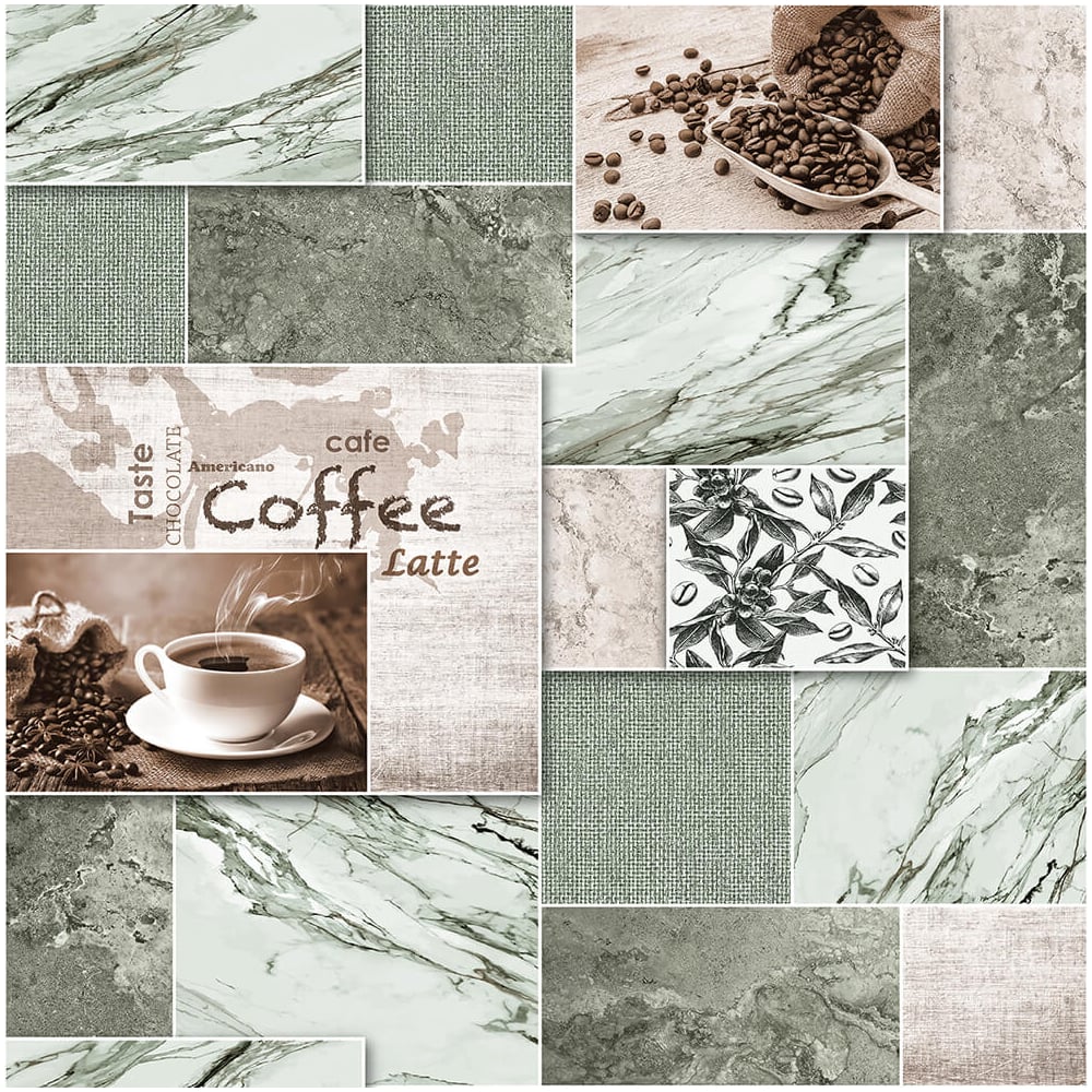 Изображение товара Бумажные моющиеся обои FOX Колумбия 0,53x10м с коллажем