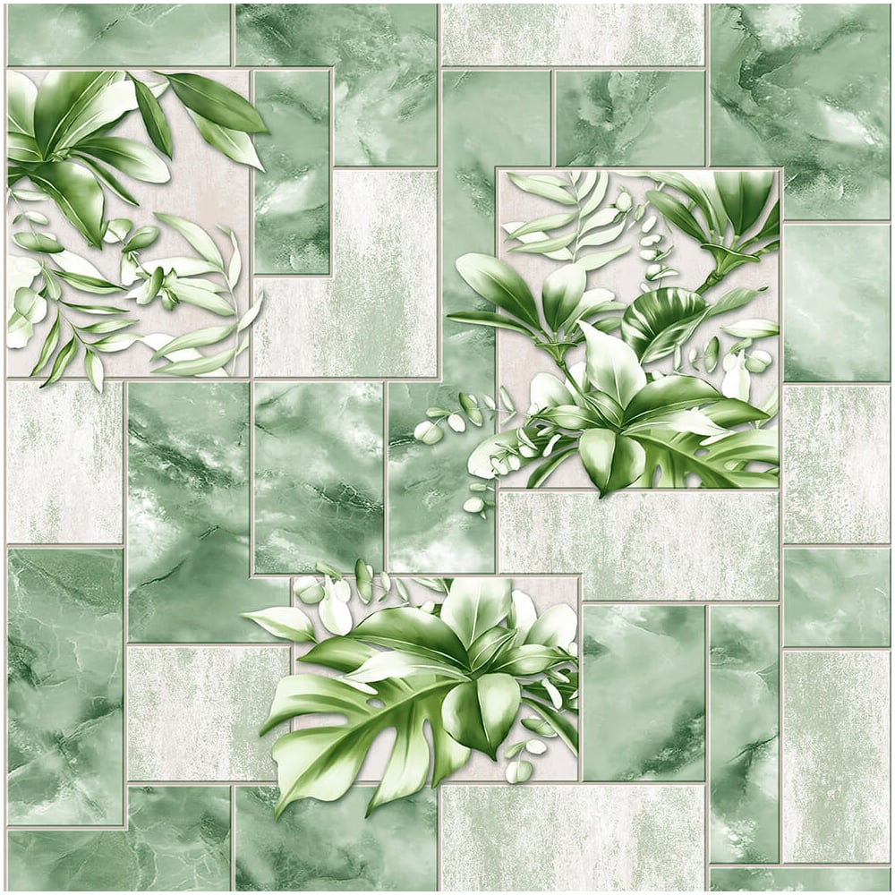 Изображение товара Обои влагостойкие на бумажной основе FOX Флора 0,53x10м практичные для влажных помещений