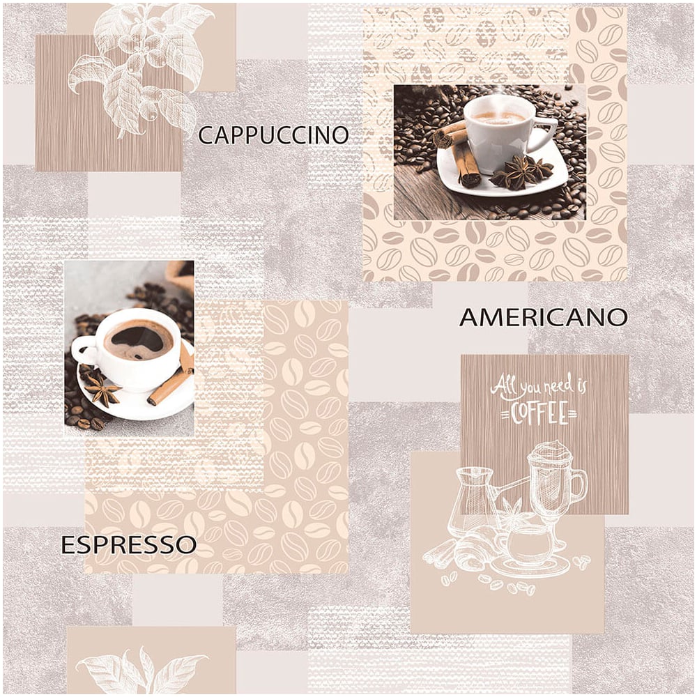 Изображение товара Бумажные моющиеся обои FOX Арабика 0,53x10м коллекция Арабика