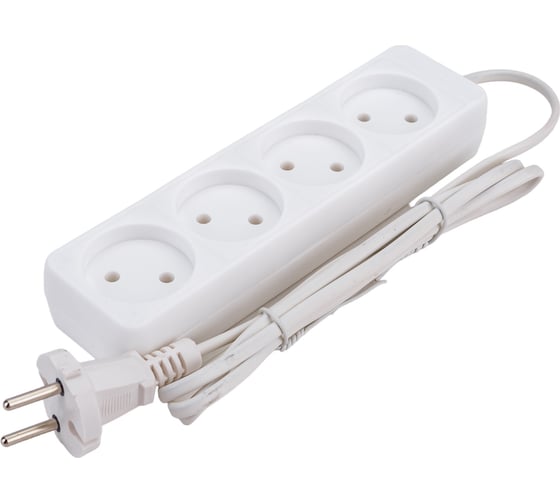 Изображение товара Бытовой удлинитель СОЮЗ ТМ, 1300Вт, 4гн., ШВВП, 1.5м 481S-0401