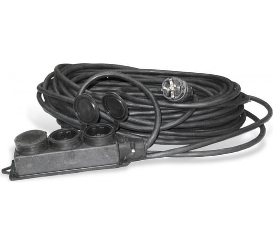 Изображение товара Удлинитель СОЮЗ ТМ, 3700Вт, з/к, КГ, IP-44, 3гн., 50м 481S-4205