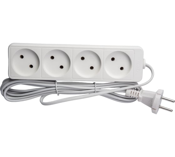 Изображение товара Бытовой удлинитель СОЮЗ ТМ, 1300Вт, 4гн., ШВВП, 3м 481S-0403