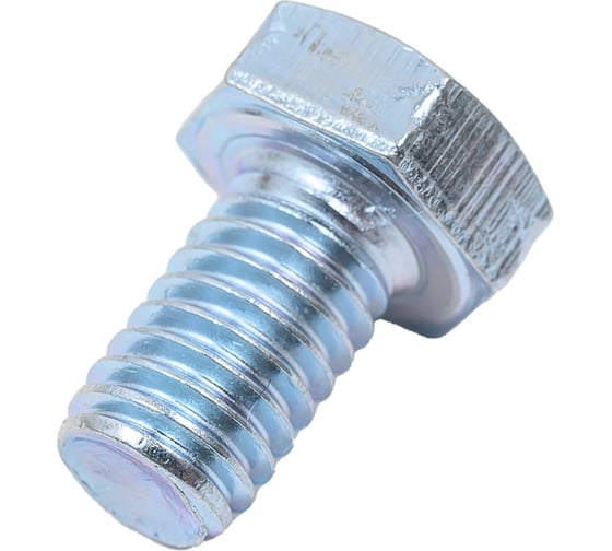 Изображение товара Болт Стройметиз полная резьба DIN933 М6x10 класс прочности 8.8 цинк (100 шт.) 00000059530 969093М610