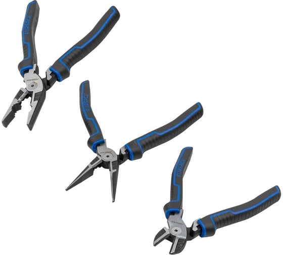 Изображение товара Шарнирно-губцевый инструмент Forsage набор 3пр. F-5034D(54808)