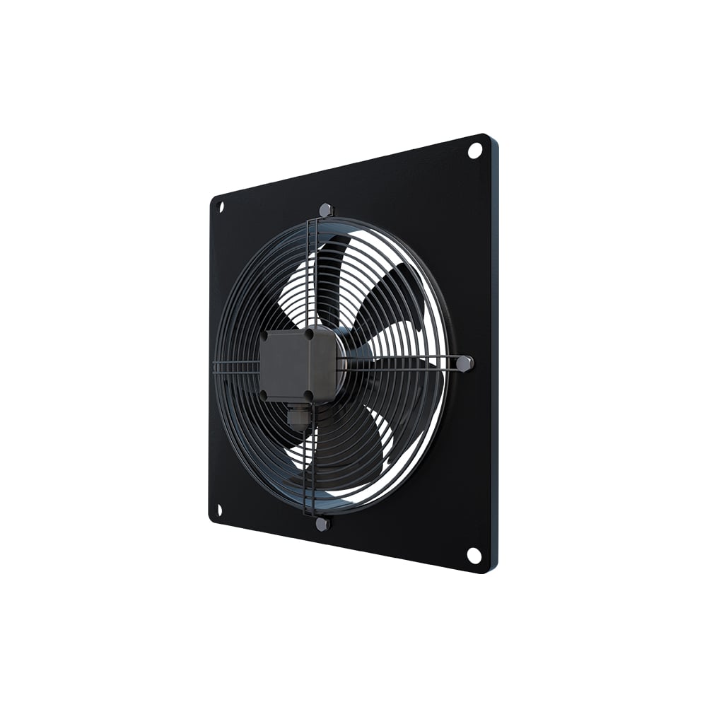 Изображение товара Осевой вентилятор ZernAir SUNAXIS 300 настенный для вентиляции 1800 м³/ч, 58 дБ, сталь