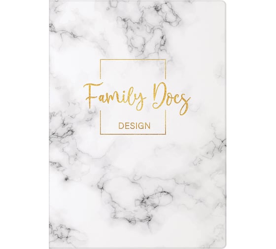 Изображение товара Семейная папка-органайзер Staff для 4-х комплектов документов, Marble 1, А4, цветной принт 238339