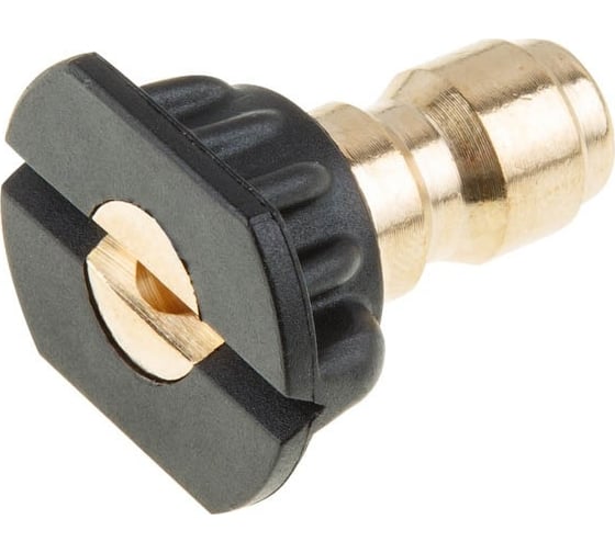 Изображение товара Веерная насадка для очистителя высокого давления PW 1740 черная 75 градусов WORTEX 0325036