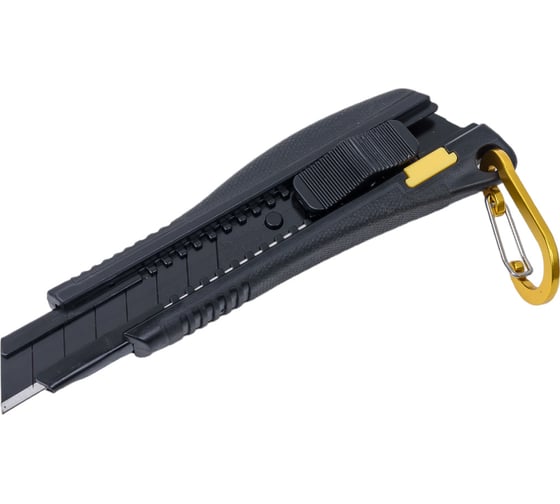 Изображение товара Нож Hanskonner 18мм, обрезиненный корпус, лезвие SK2 1.0мм HK1076-08-04