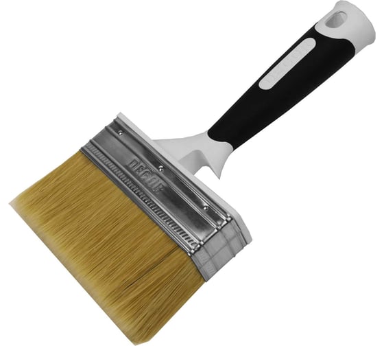 Изображение товара Универсальная кисть DECOR premium 120x25 мм, светлый ворс, двухкомпонентная ручка 880-125 11613189