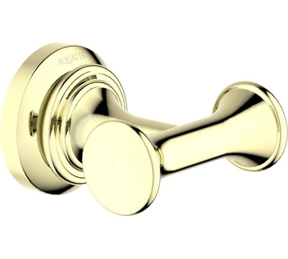 Изображение товара Крючок Aquatek КЛАССИК двойной, полированное золото AQ4502PG 00000135636