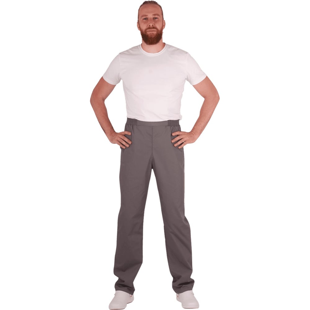 Мужские брюки ГК Спецобъединение, цвет серый, размер 120