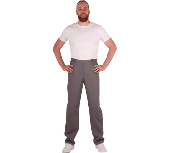 Изображение товара Мужские брюки ГК Спецобъединение серые Брю 715/120/182