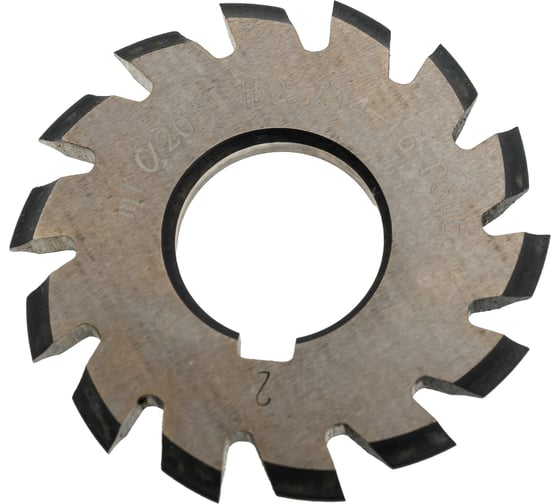 Изображение товара Фреза модульная дисковая M1, 50x19 мм, Z14, №2 Металлорежущий инструмент 4651328