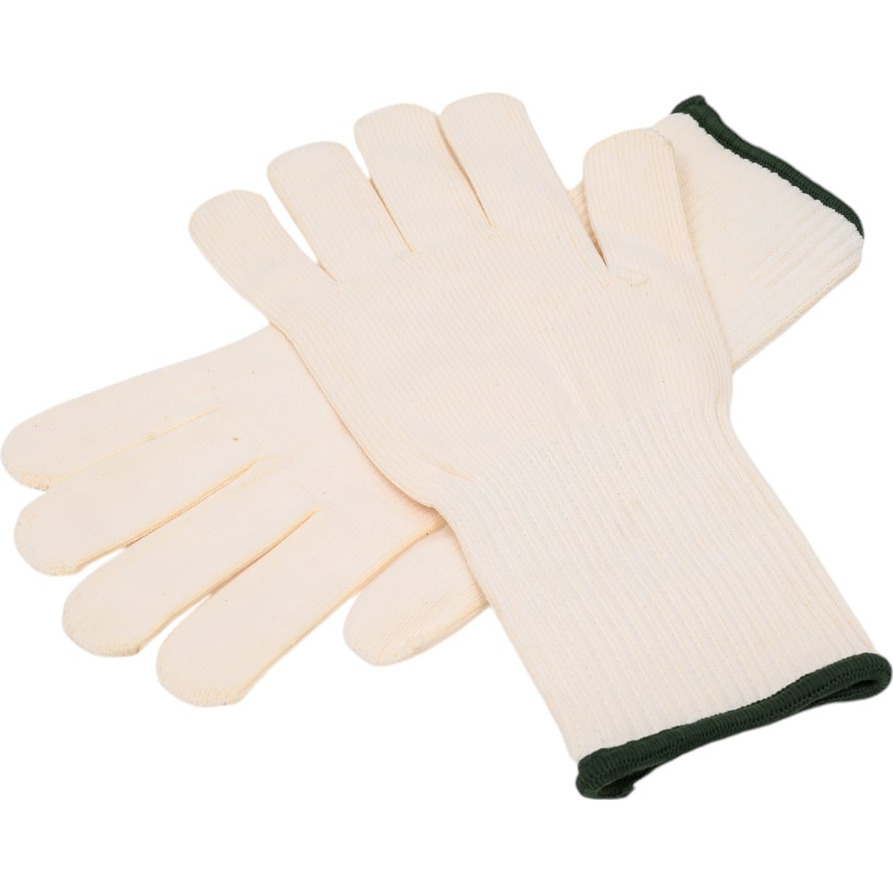 Изображение товара Перчатки против порезов Lebon 10G/PC/L100 белые для защиты рук всесезонные