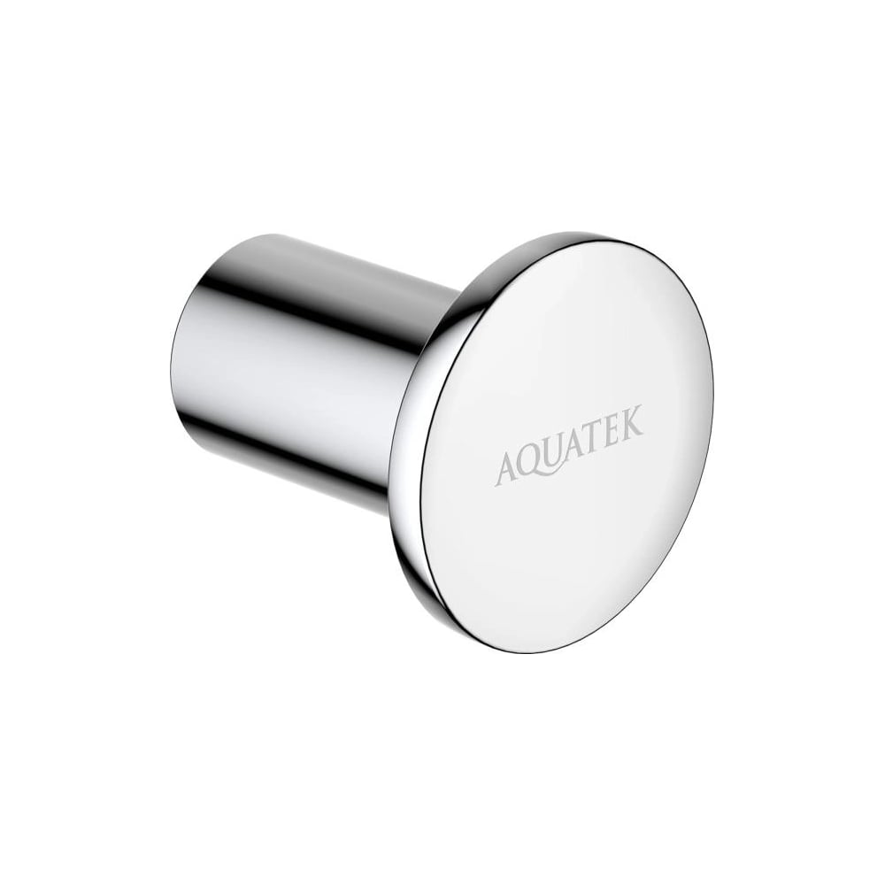 Изображение товара Крючок Aquatek ЛИРА AQ4401CR из нержавеющей стали с глянцевым покрытием дизайн хром