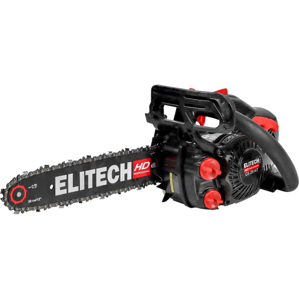 Бензопилы  Все инструменты Цепная бензиновая пила Elitech CS 2514T 205448
