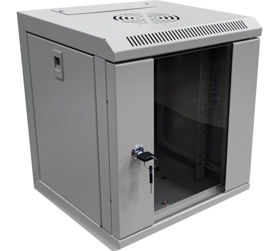 Изображение товара Телекоммуникационный шкаф 5Bites 6U / 312x300 / 10" / WALL / GREY TC3204-06G