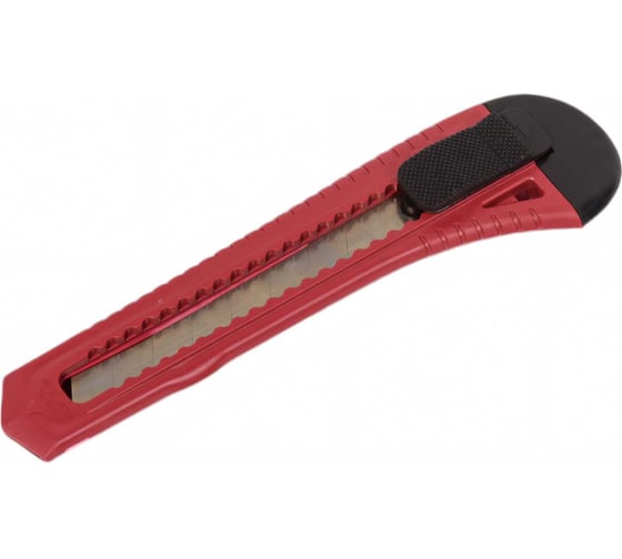 Изображение товара Нож технический WELDER 18 мм Красный (лезвия 8 секции) НТ-К