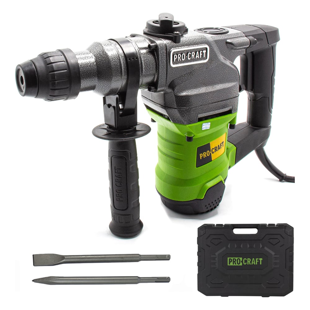 Изображение товара Профессиональный электрический перфоратор PROCRAFT Universal BH1750 мощностью 1200 Вт с режимами до