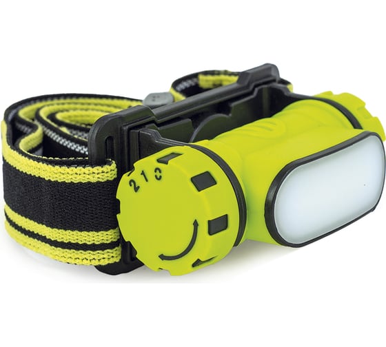 Изображение товара Фонарь ЯРКИЙ ЛУЧ LH-195М Cobra Twist налобный, COB диод, 2 режима 60/200лм, крепление на каску, магнит, Li-ion 2200mAh 4606400106852