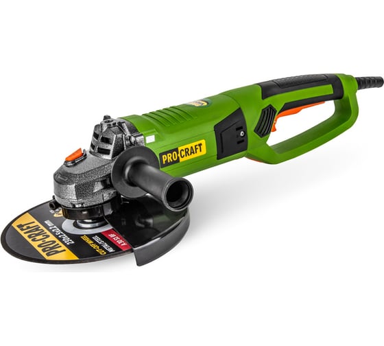 Изображение товара Углошлифовальная машина болгарка PROCRAFT УШМ сетевая, 230 мм PW2550