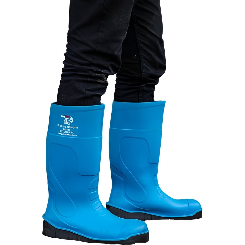 Изображение товара Рабочие сапоги PolyTech ПУ/ПУ O4, водонепроницаемые, защитные, размер 46