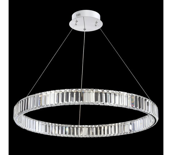 Изображение товара Люстра Citilux Чезаре LED хрустальная, с пультом, хром CL338181