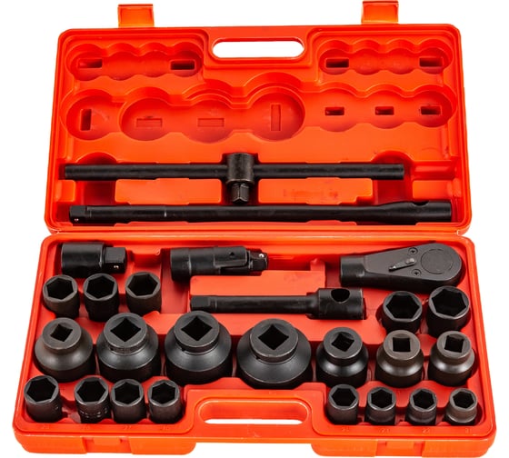 Изображение товара Набор торцевых головок SITOMO N7 21-65мм, 3/4"-1", 26 шт 331208