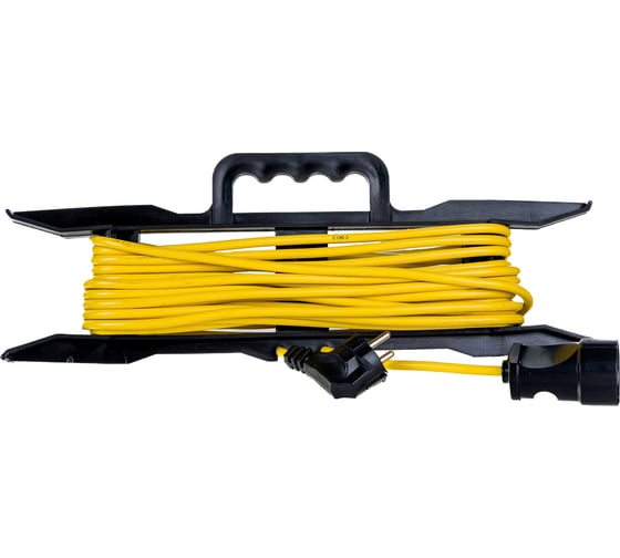 Изображение товара Удлинитель-шнур на рамке СОЮЗ ТМ 2200 Вт, заземляющий контакт, 10м 481S-5301