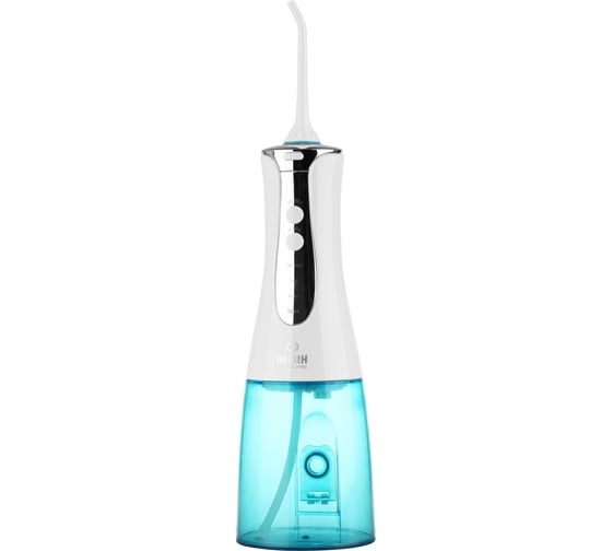 Изображение товара Портативный ирригатор полости рта QUMO Health Portable Irrigator P1 QHI-1 , белый, 320 мл., макс 890 кПа, Li-ion 1400 мА-ч 30551