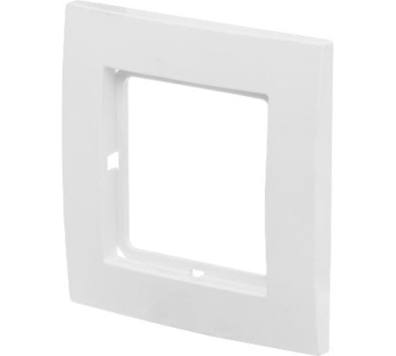 Изображение товара 1-местная рамка ЮПИТЕР белая, Стандарт JP7422-05