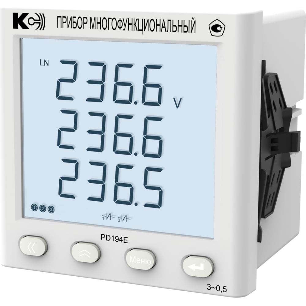   Все инструменты Многофункциональный прибор КС PD194E-9E3T-11021-5А-500В-3.4-0.5 54254001