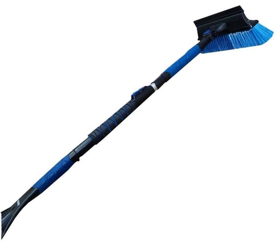 Изображение товара Щётка для уборки снега FINORD телескопическая, складная, разборная, металлические части 99-118см FN-8040