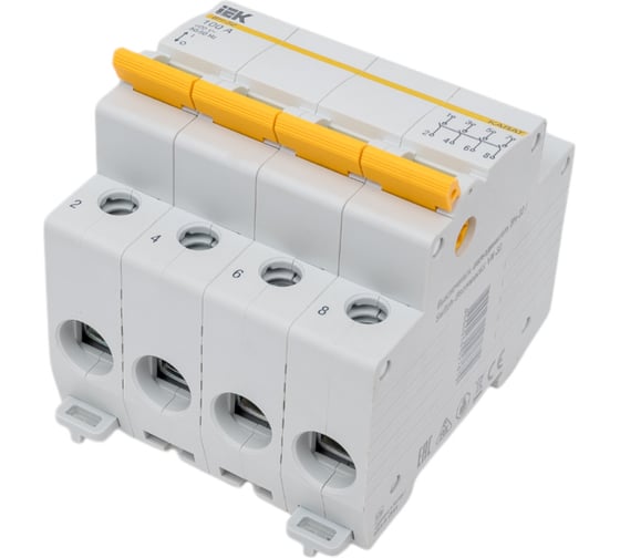 Изображение товара Выключатель нагрузки IEK ВН-32 100А/4П ИЭК MNV10-4-100