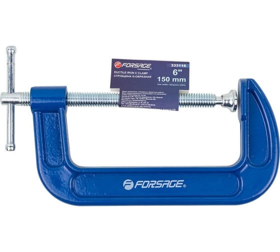 Изображение товара Струбцина G-образная Forsage ''Profi''6''-150мм (вес-1.73кг) F-333116(54254)