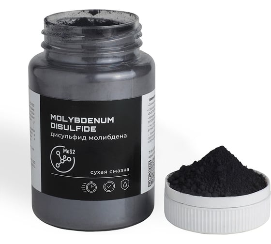 Изображение товара Сухая смазка ROX дисульфид молибдена/ порошок молибдена MoS2/ 100 грамм R211