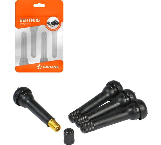 Изображение товара Вентиль для б/к шин AIRLINE TR418, 4 шт. ATRV418-01