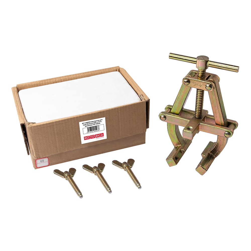 Изображение товара Центратор для труб Rotorica G25 из кованной стали, диаметр 50-150мм профессиональный