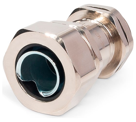 Изображение товара Кабельный ввод для металлорукава FORTISFLEX ВК-М25(6-12 мм)-МР15 латунный 89105