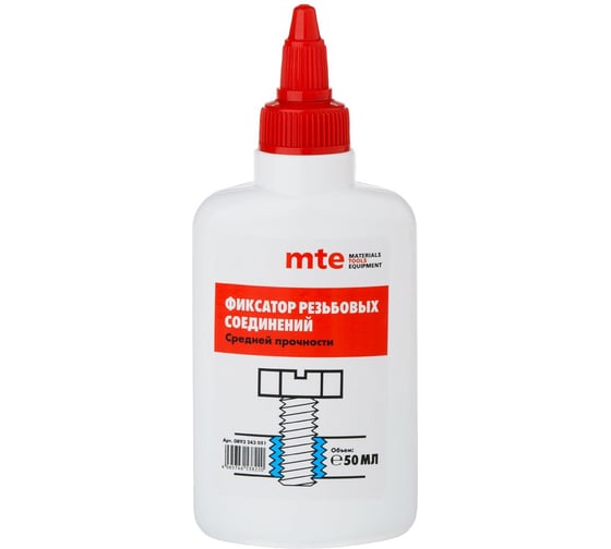 Изображение товара Фиксатор резьбы средней прочности MTE 243 50 мл, 0893243051