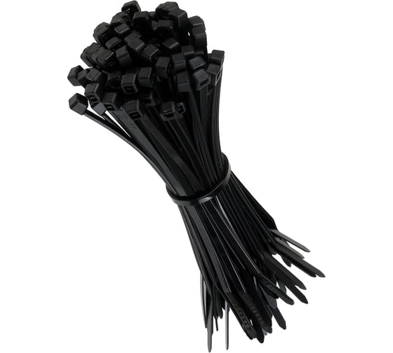 Изображение товара Пластиковые стяжки AUTOFIX 3,6х200мм Черные 100шт NPC-36-200 B