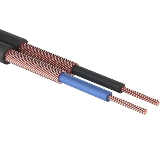 Изображение товара Кабель PROCONNECT ШГЭС 2, черный, бухта 100 м 01-6001-6