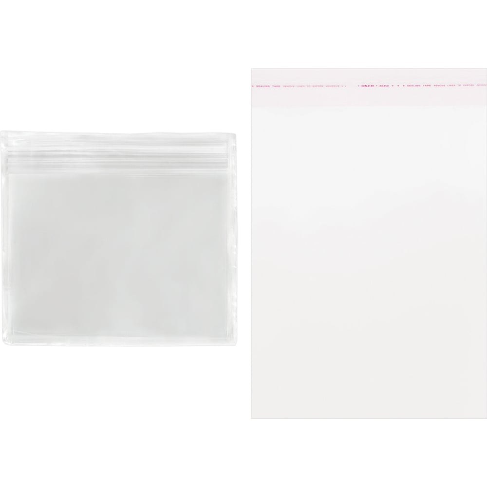 Изображение товара Пакет ОФИСМАГ Бопп с клеевым клапаном, 100 шт., 30x40+4 см, толщина 30 мкм, с усиленным швом 608603