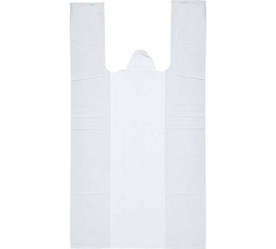 Изображение товара Пакет-майка ОФИСМАГ 100 шт., 30x16x55 см, ПНД, 15 мкм 601809