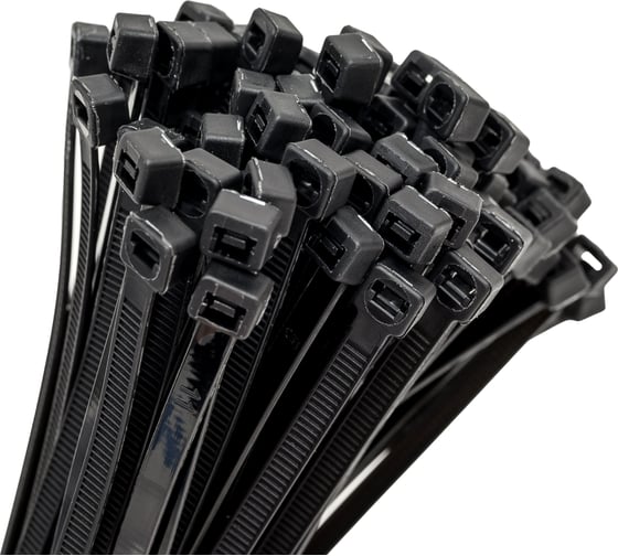 Изображение товара Пластиковые стяжки AUTOFIX 4,8х400мм Черные 100шт NPC-48-400 B