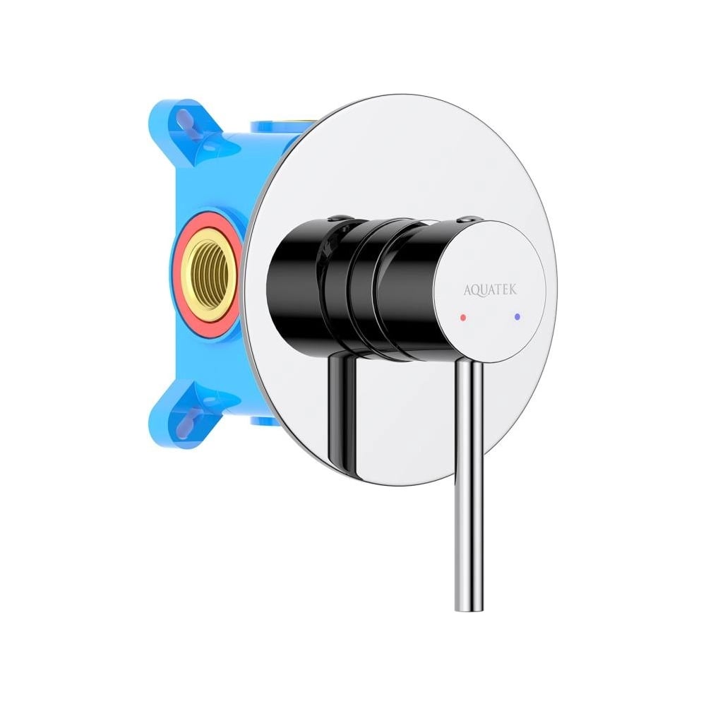 Изображение товара Смеситель для душа Aquatek Европа AQ1366CR однорычажный встраиваемый хром