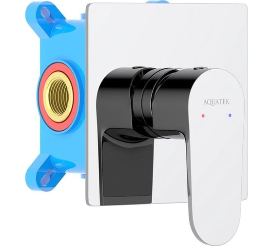 Изображение товара Смеситель для душа Aquatek ОБЕРОН внешняя и скрытая часть AQ1266CR 00000135148