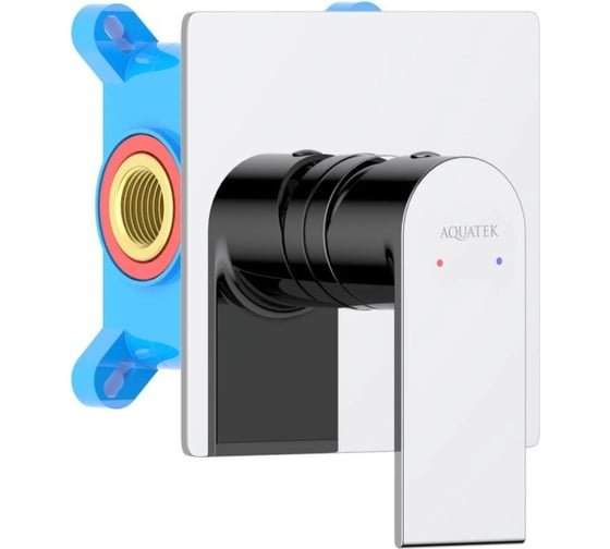 Изображение товара Смеситель для душа Aquatek ЛИРА внешняя и скрытая часть AQ1466CR 00000135240