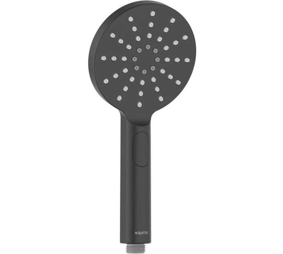 Изображение товара Ручной душ Aquatek ОБЕРОН Select 120 3 jet, матовый черный AQ2006MB 00000135387