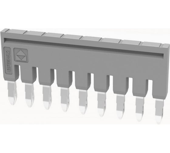 Изображение товара Перемычка для клемм ds Degson втычная 9 полюсов,серая, упак. 10шт. DFB9-5.2-11-00Z(H)
